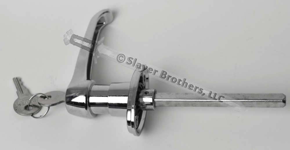 Cat 188-6230 Chrome Locking Door Handle