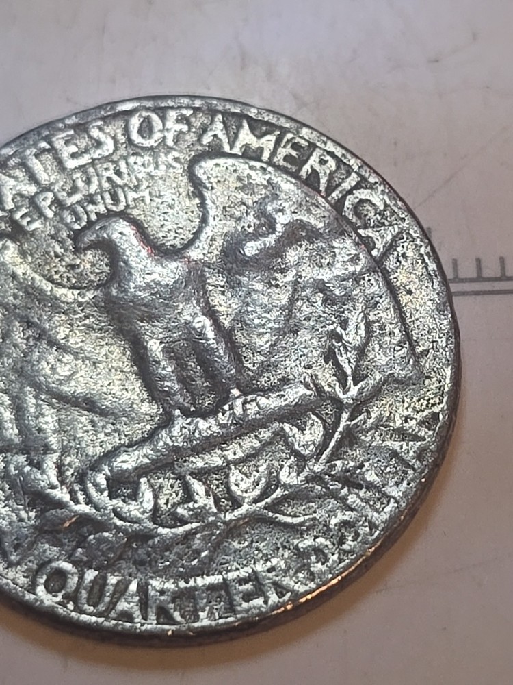 1967 Washington Quarter ERROR