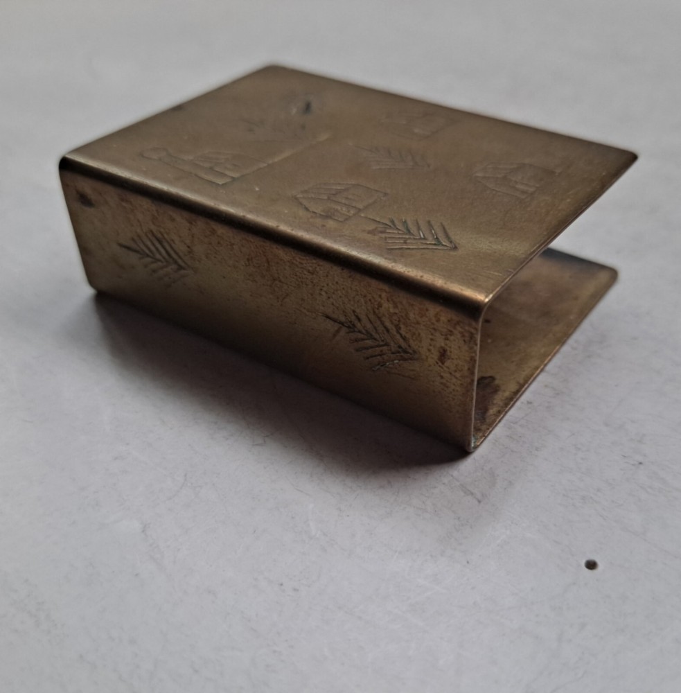 Vintage German Austrian Match Box Cover Vesta