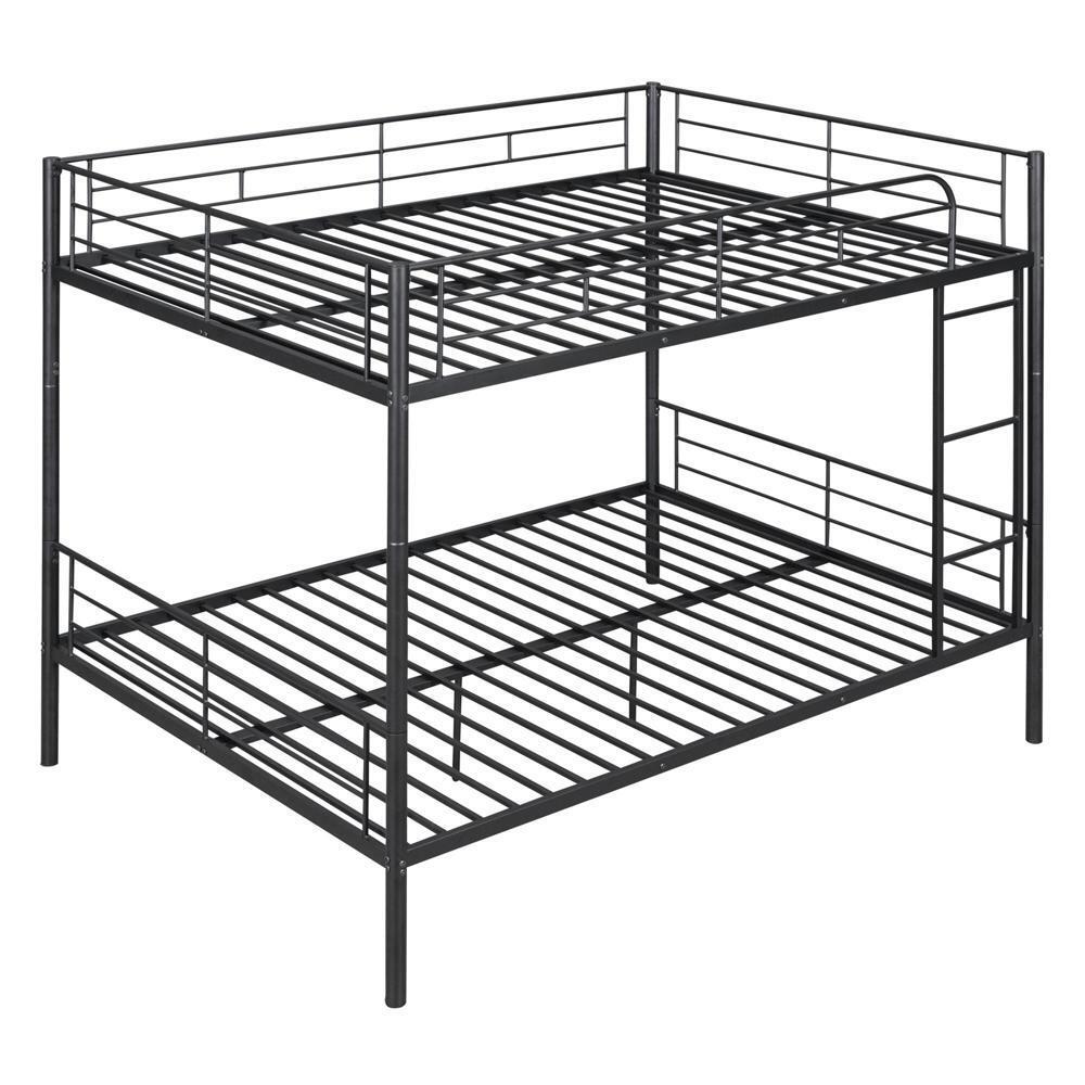 Save Space or Split Into 2 Beds Full Over Full Metal Bunk Bed