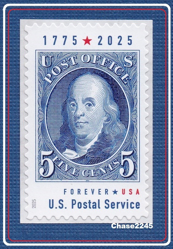 Scott #6024 Benjamin Franklin  (Single) 2025 Mint NH