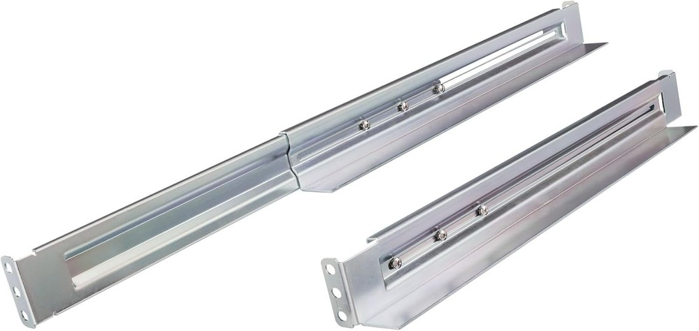 4-Post Universal Rack Mount Rail Kit, Silver
