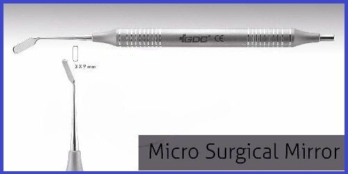 DENTALINSTRUMENT MICRO SURGICAL MIRRORS Rectangular # Medium # 3x9mm MM2 We sell