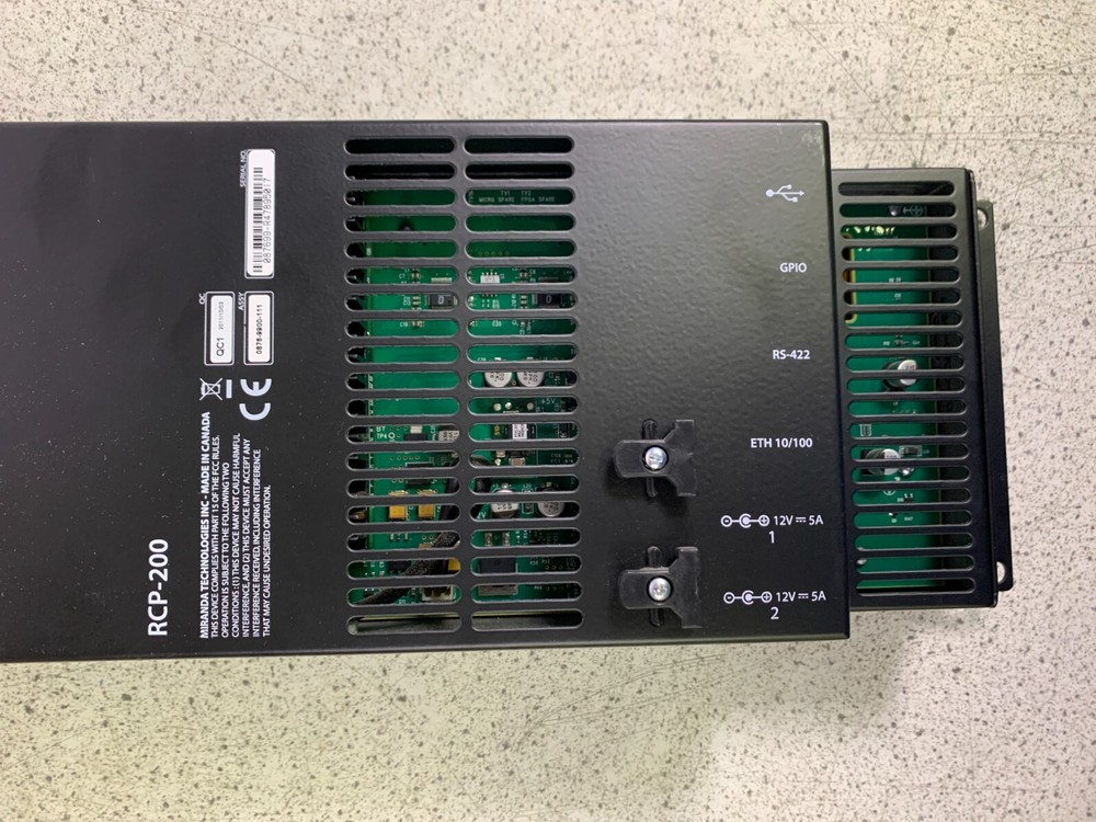 Miranda RCP-200 Advanced Remote Control Panel