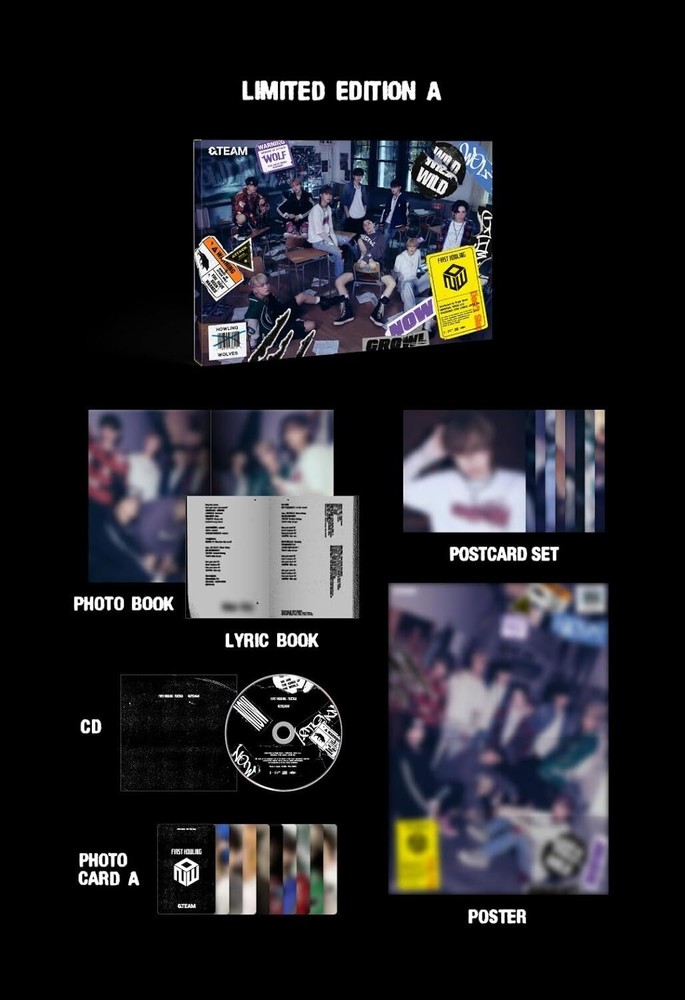 &TEAM First Howling : NOW (CD) with Book