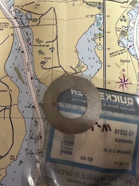 Quicksilver #12-32518 Washer.