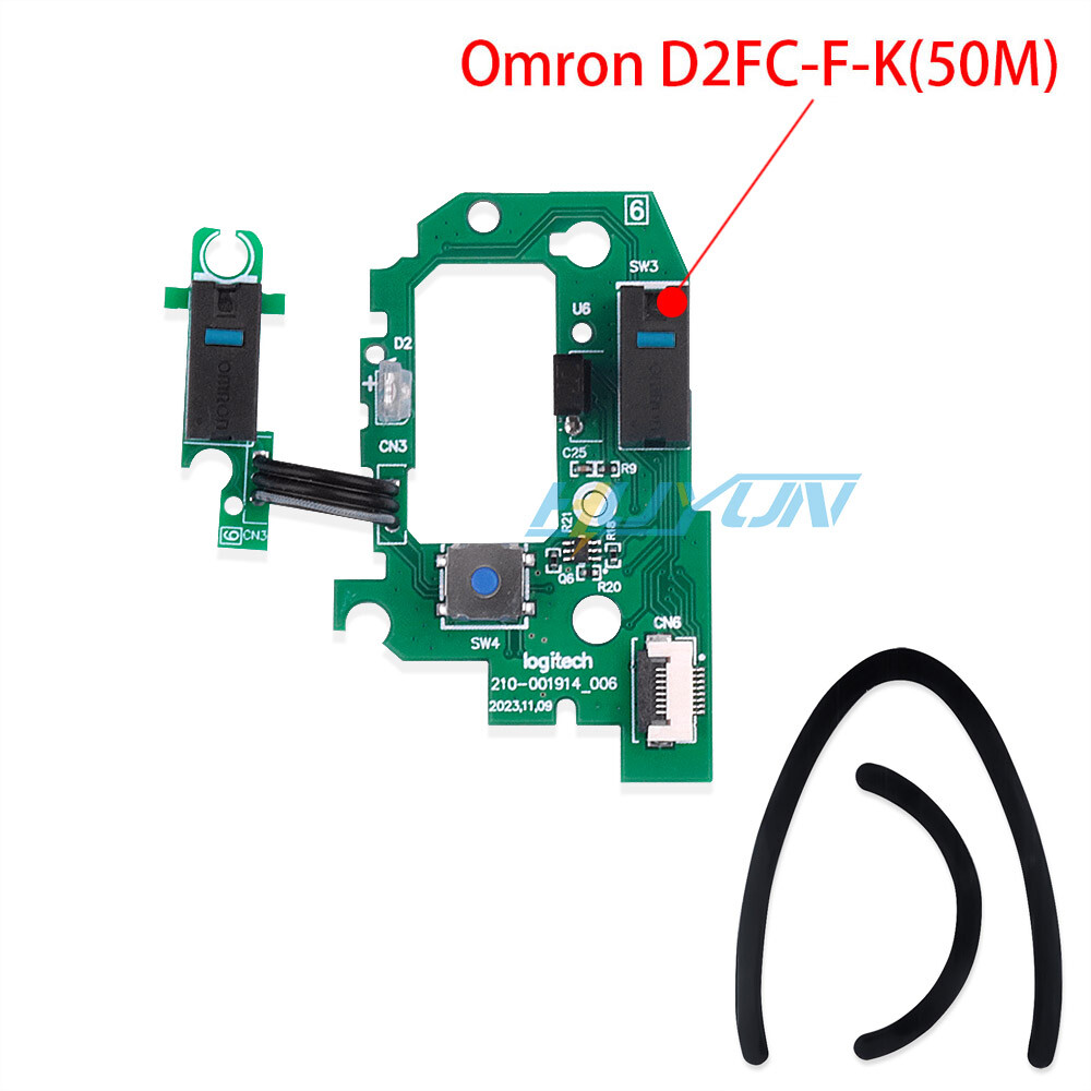 For Logitech MX Vertical Mouse's Encoder Wheel Scroll Switch Button Board
