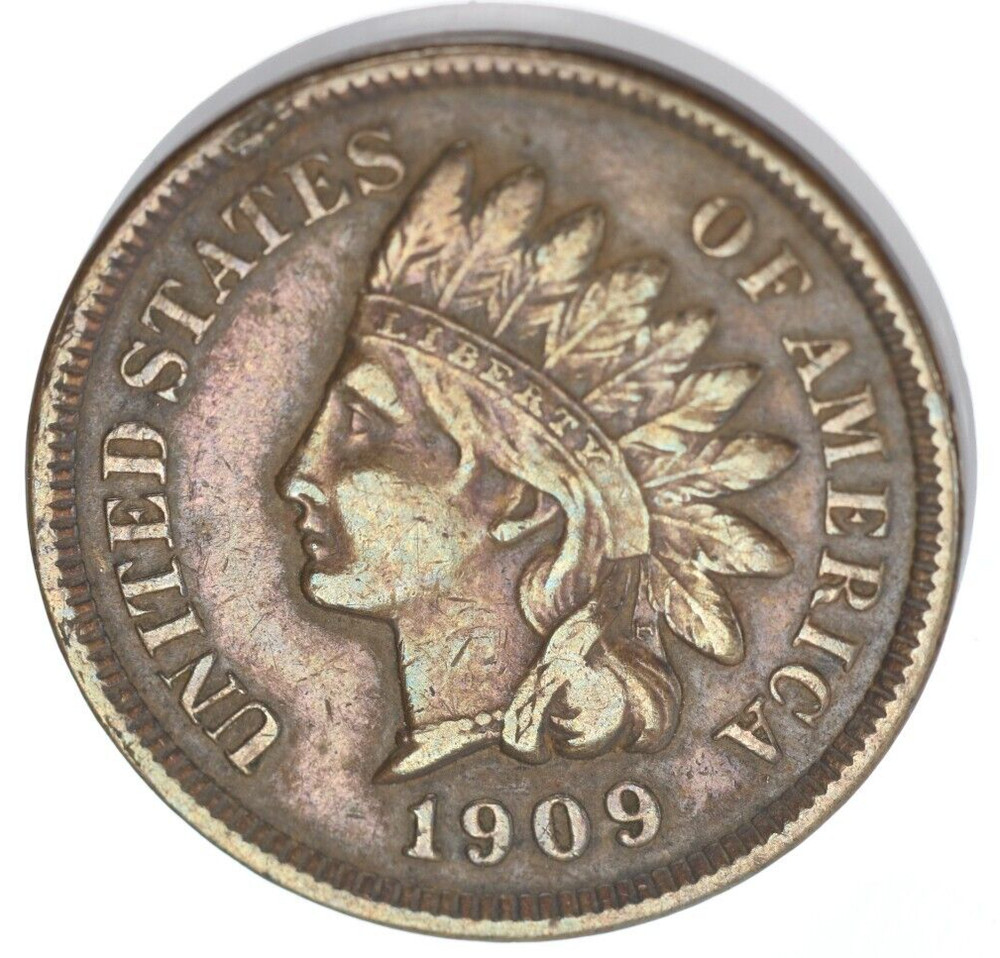 1909-P Indian Head Cent 1c.