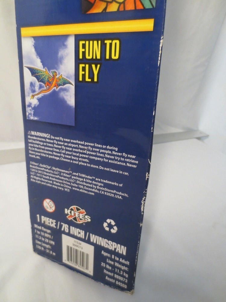 dragon 3d nylon kite NEW
