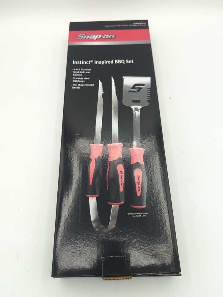 Snap On Instinct Inspired BBQ Grill Set