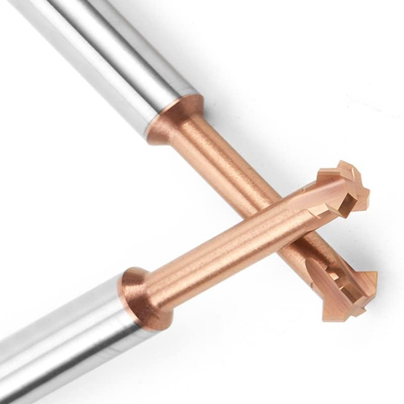Tungsten Carbide End Mill CNC Cutter T Slot Inner Outer Front Back Chamfer Tool