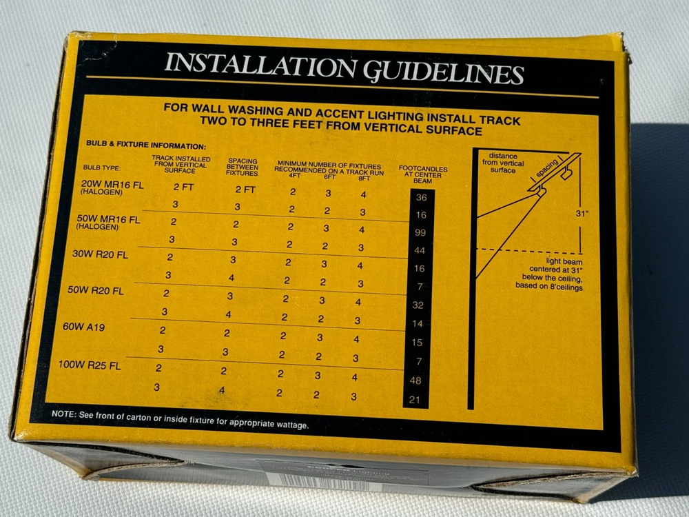 New! Quality! Emerald Low Voltage Halogen/LED Minimalist Track Head in White