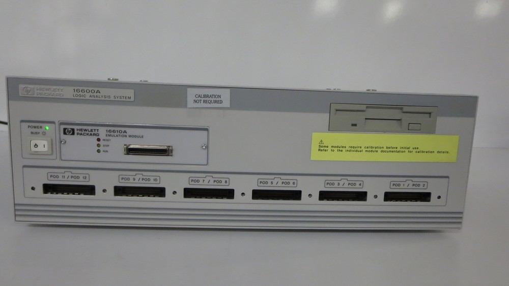 AGILENT 16600A LOGIC ANALYSIS SYSTEM
