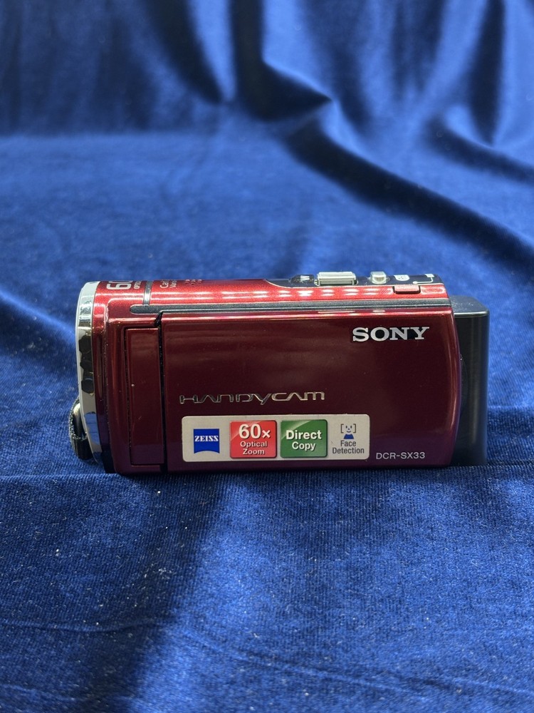 Sony Handycam DCR-SX33 Working