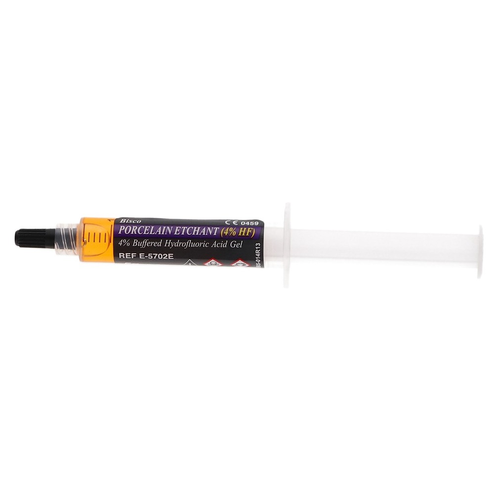 Bisco E-5702EP Porcelain Etchant Gel Buffered Syringe 5 Gm