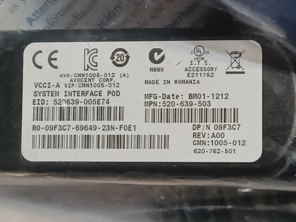 Dell 02NMYW Server System Interface Pod Cables(PowerEdge KVM Switch) NEW