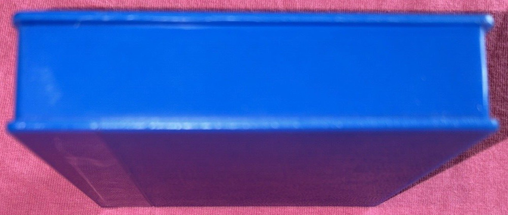 SRW Micro/5 Disk Diskette ComPak Case Plastic w/5 Blue 3.5" (IBM) Disks & Labels