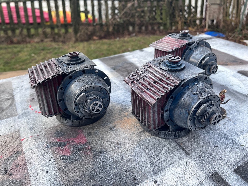 Sci-Fi Terrain pieces .31 – Tabletop Gaming scratch built.