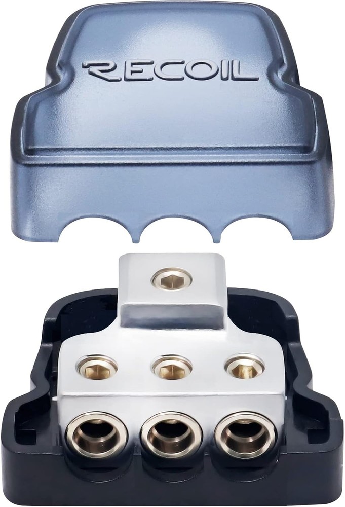 Professional Grade Power Distribution Block for Multiple Amplifier Connections