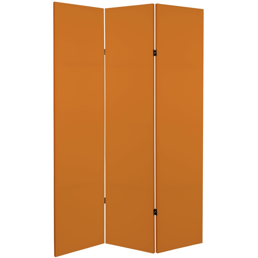 6 ft. Tall Double Sided Sienna Canvas Room Divider