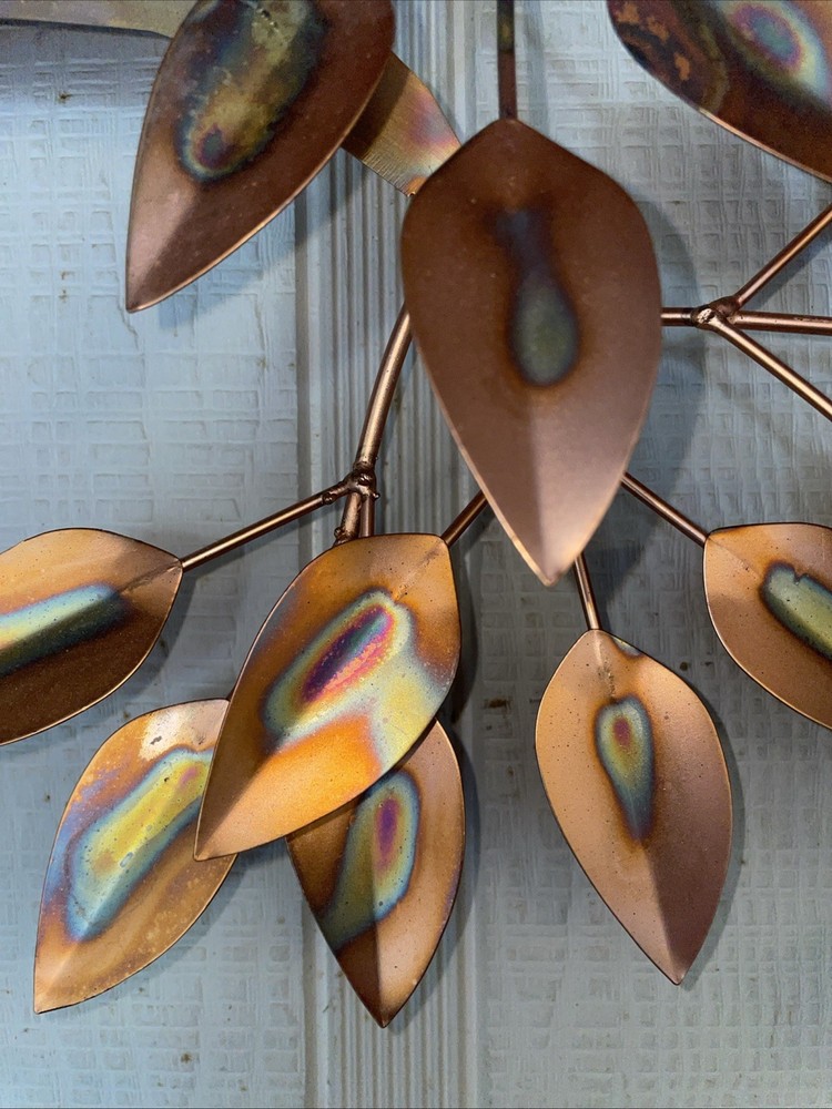 Copper Trees Wall Decor