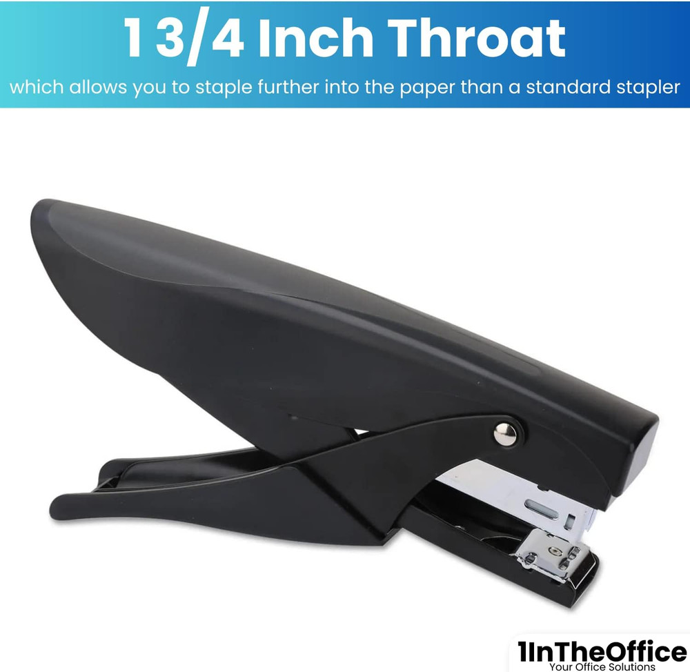 1Intheoffice Handheld Plier Stapler, Stapleless Stapler, Office Stapler, Desktop