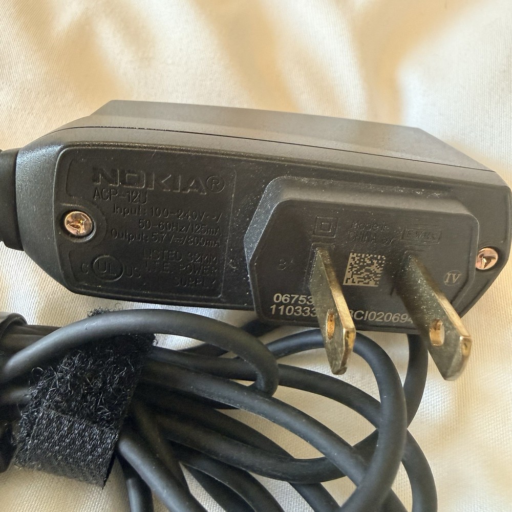 Nokia Wall Cord Adapter APC-18U