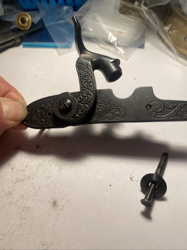 CVA Lock W Screw & Bushing For Bobcat, Frontier And Plainsman Muzzleloader.
