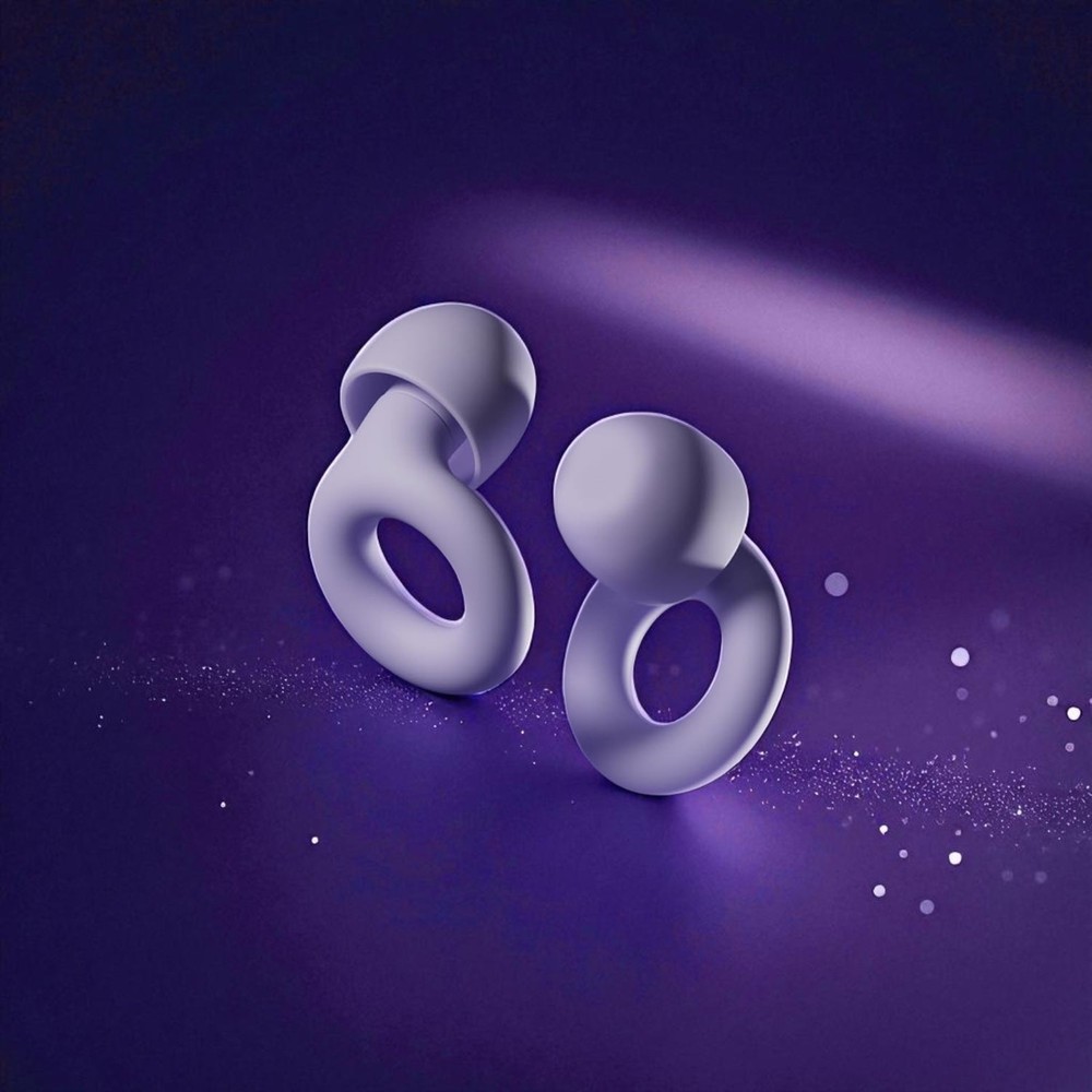 Loop Quiet 2 Earplugs Violet Open Box Noise Reduction Comfortable Fit Unused