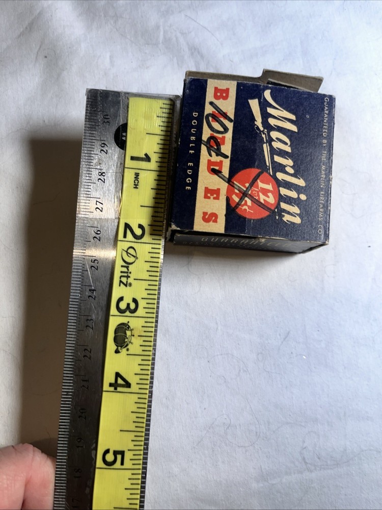 Vintage Marlin Firearms Co. Double Edge Box