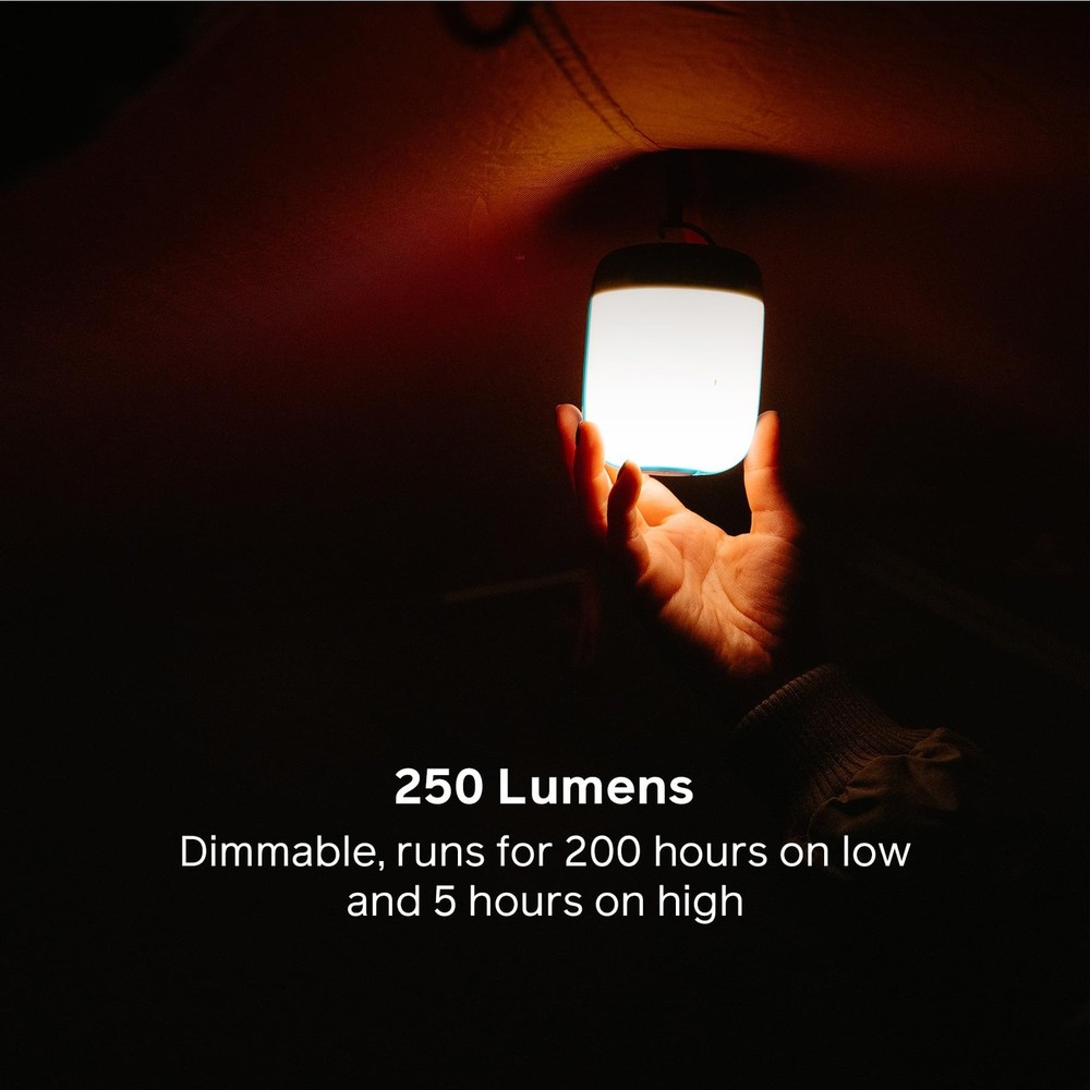 BioLite Alpenglow Multicolor USB Lantern with Rechargeable AlpenGlow 500