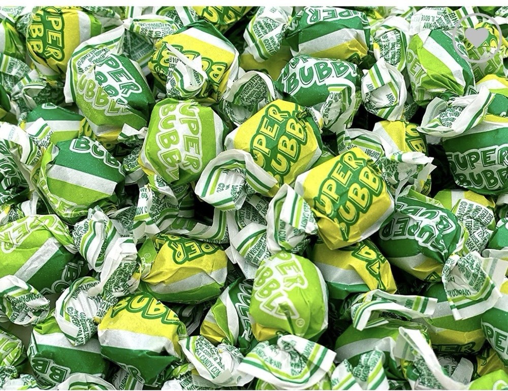 🍏 Apple Super Bubble Bubble Gum - 20 Pieces 🍏