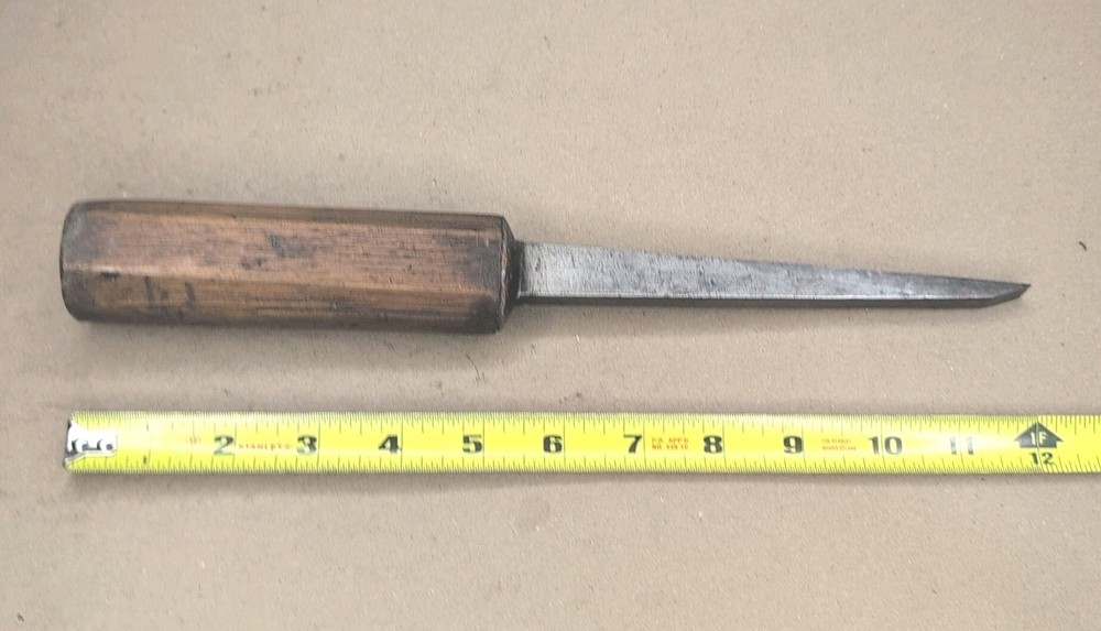 IV730 James... 7/16" Pig Sticker or Mortise Chisel Hefty Solid James Something?