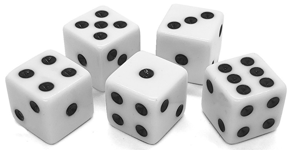 2 Sets Genuine Leather Compact Dice Cups Grey Red + White Dice Squared Corners