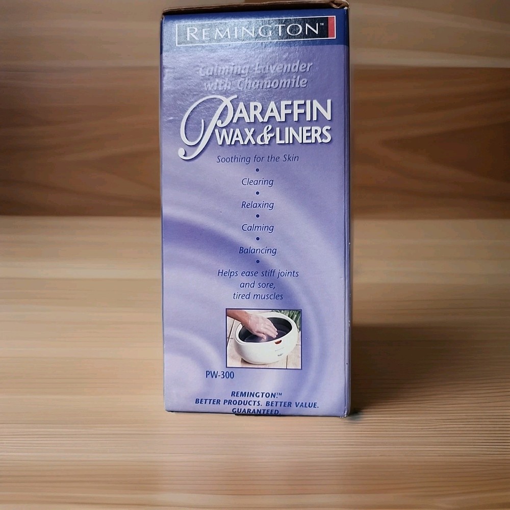 Remington Paraffin Wax & Liners SpaTherapy Collection