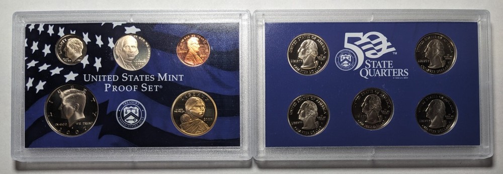 2007 S Proof Set With Original Box and COA