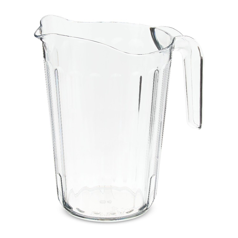 Clear Plastic Stackable Pitcher 60 Ounce Capacity for Kitchen and Dining