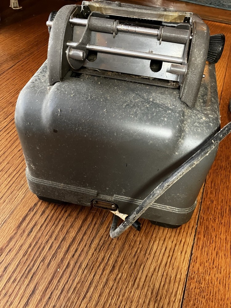 8.5 X 16in Heavy Vintage Adding Machine