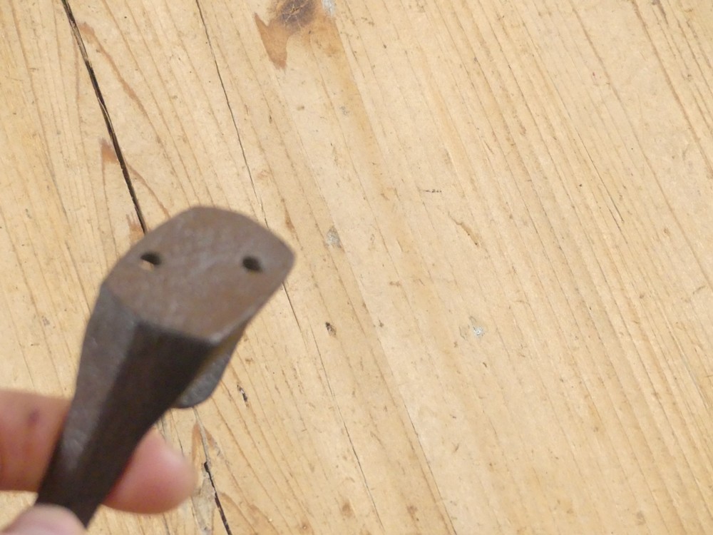 2 Coat Hooks Hat Hook **ROUGH CASTING** Hall Tree 3" Rustic Cast Iron