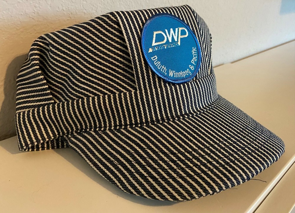 Engineer/Conductor Cap/Hat-DULUTH WINNIPEG & PAC (DWP)-adjustable-Adult or Child