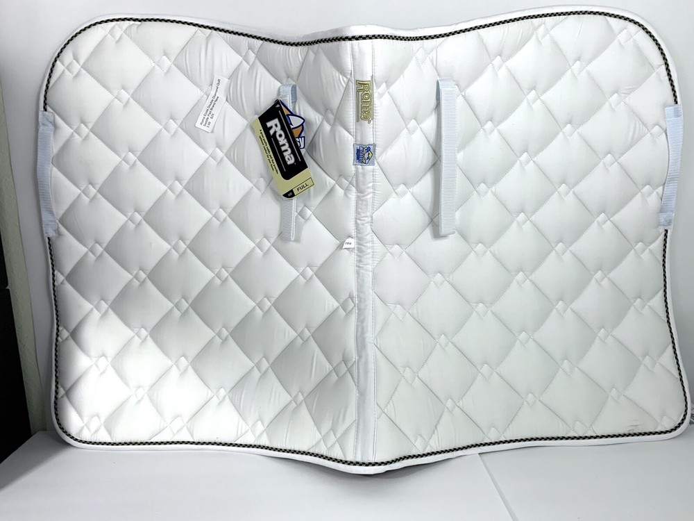 Roma Ecole Double Diamond Quilt Saddle Pad NEW