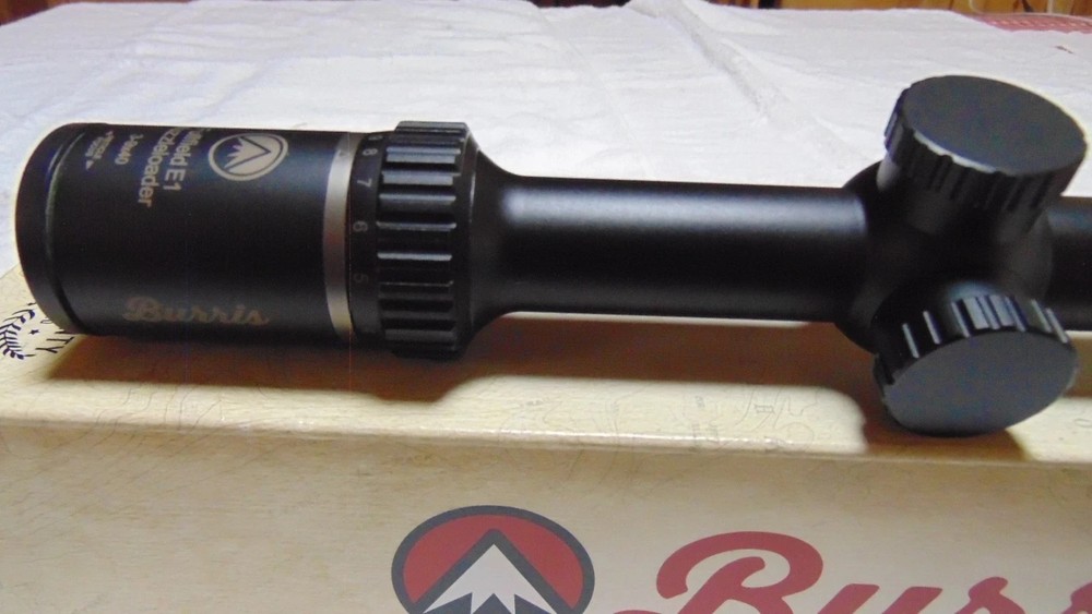Burris Fullfield E1 3-9x40mm Ballistic Plex Muzzleloader Riflescope 200347
