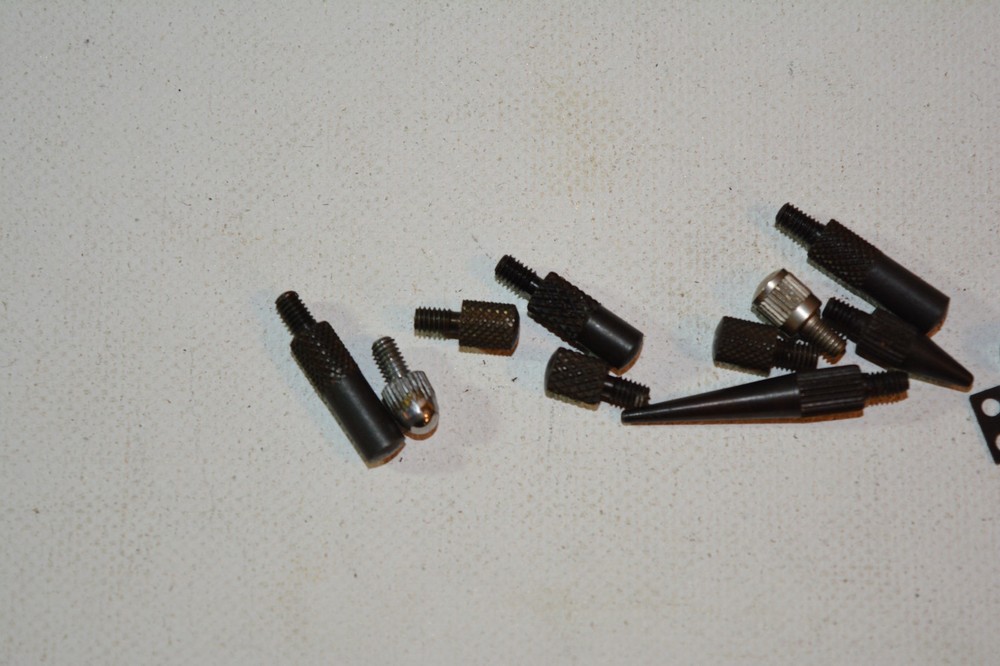 Lot of Machinists Dial Indicator end points, hardware