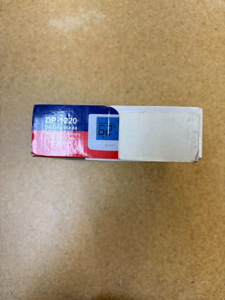 DEPLUS DP-1220 Thermostat Non Programmable Multi Stage 2H/2C, NEW OPEN BOX