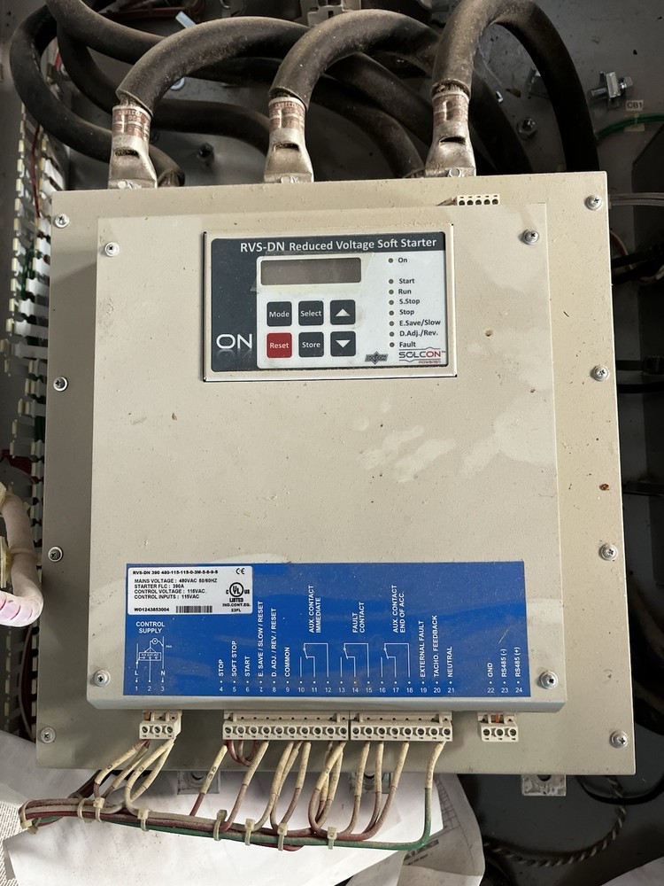 Solcon RVS-DN Reduced Voltage Soft Starter 200-600V 3 Phase Motor Controller
