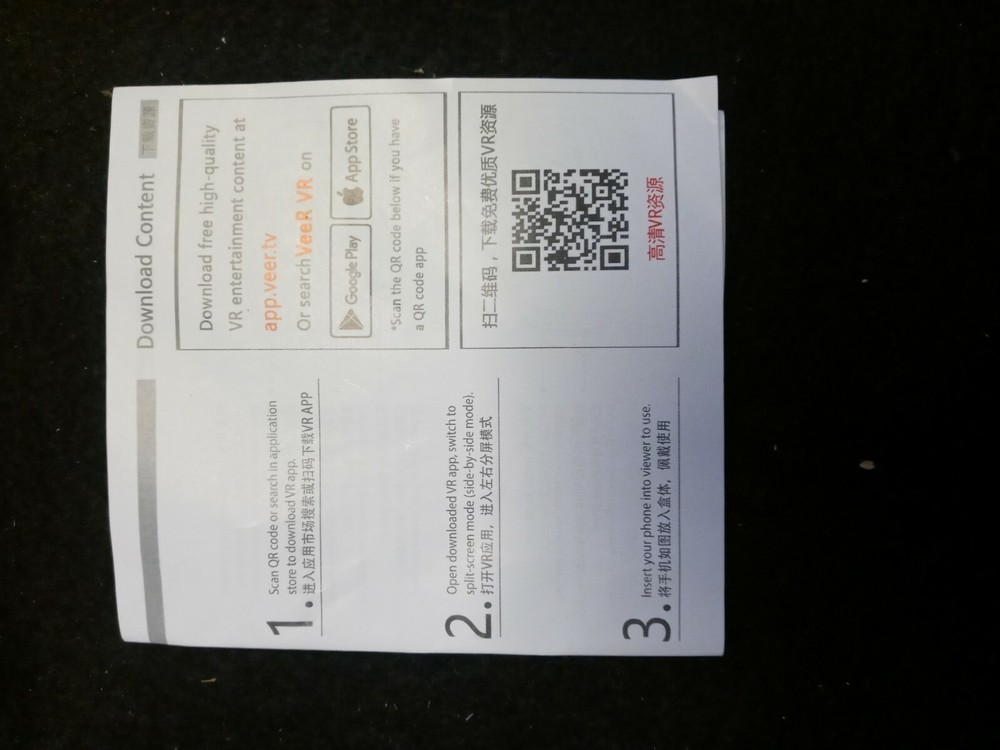 vr box virtual reality glasses