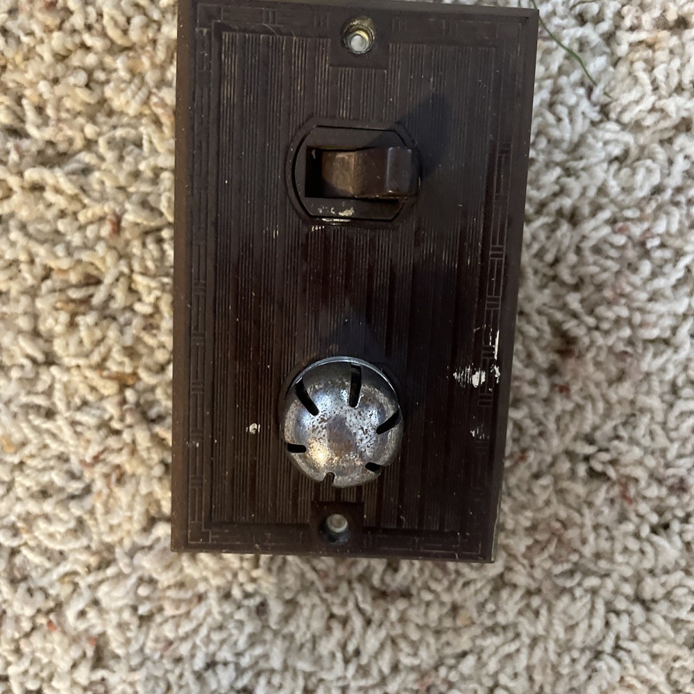 Vintage House Switch- Not Tested