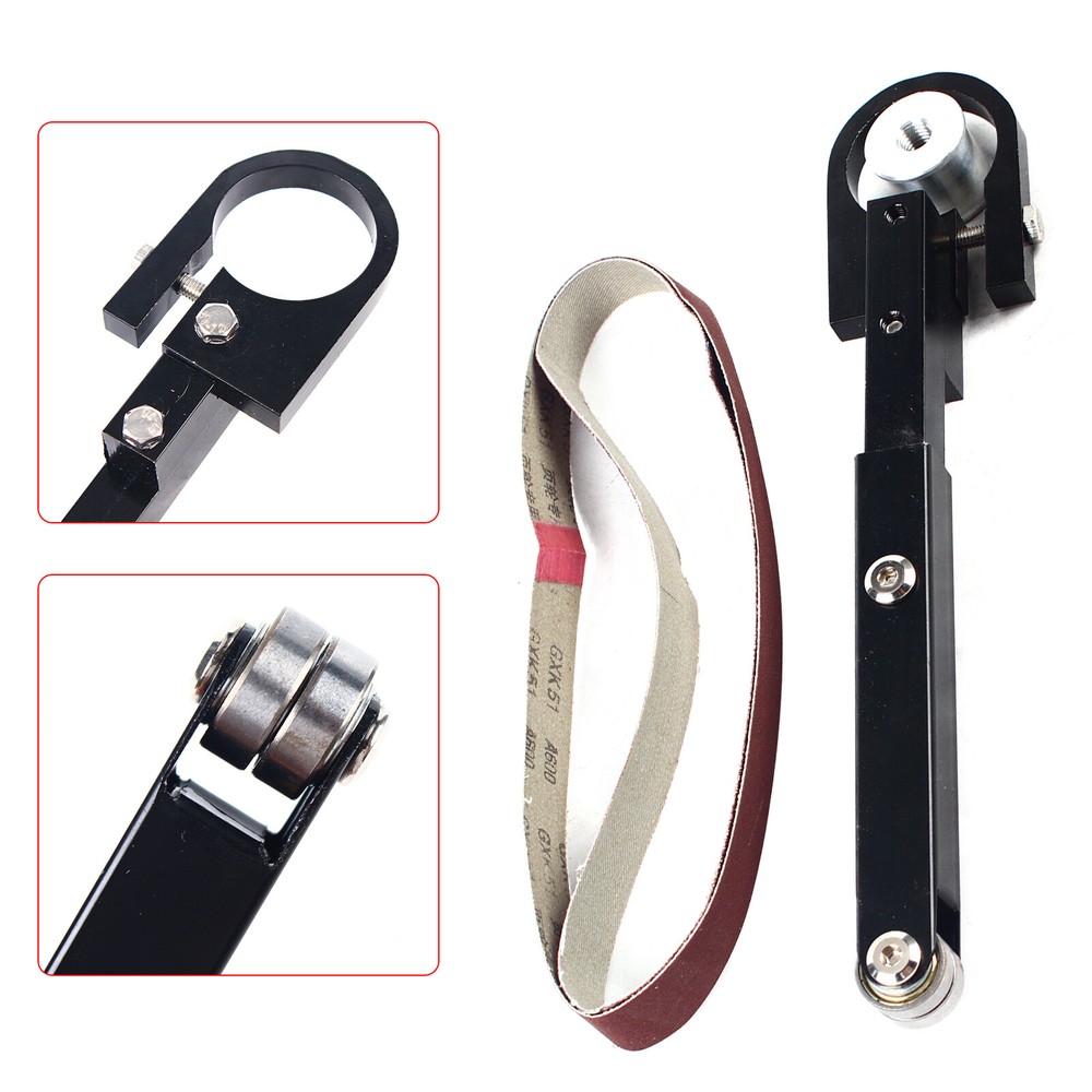 Multifunction Sanding Tool Attachment Bandfile Angle Grinder Bracket kit