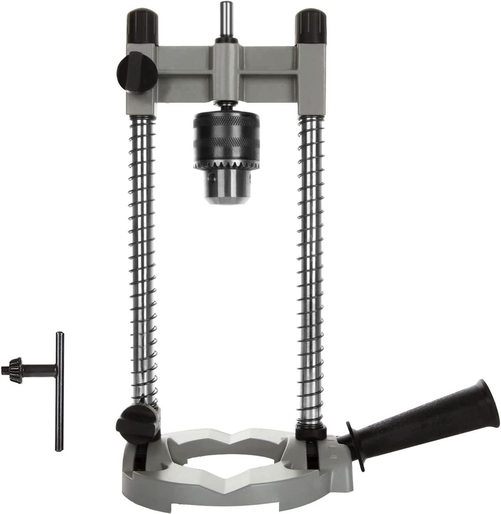 Portable Drill Press Hand Drill Multi-Angle Drill Guide Attachment 1/4"and 3/8"