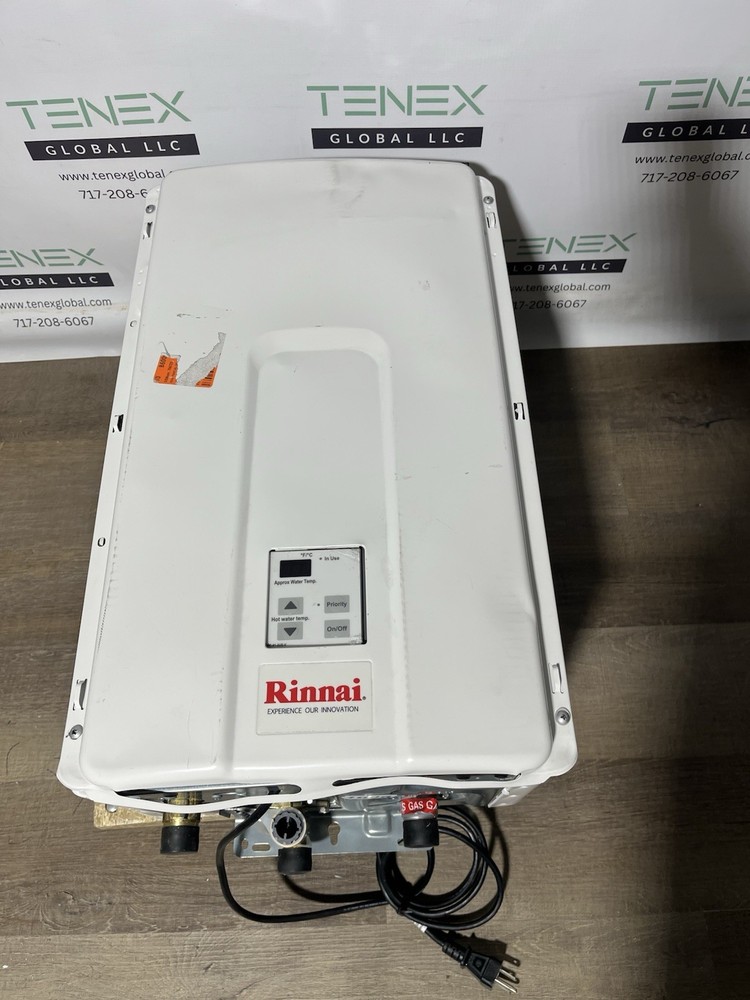 Rinnai V75iN Indoor Tankless Water Heater 180k BTU Natural Gas (B-28 #1606)